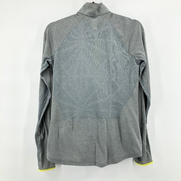 UNDER ARMOUR Threadborne Swyft Zip Gray Pullover - Picture 6 of 13